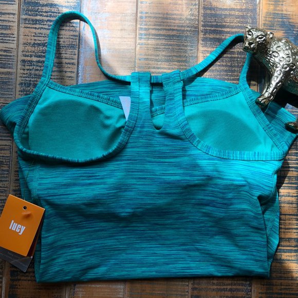 Lucy Green Heart Center Cami Tank Top - Picture 4 of 6